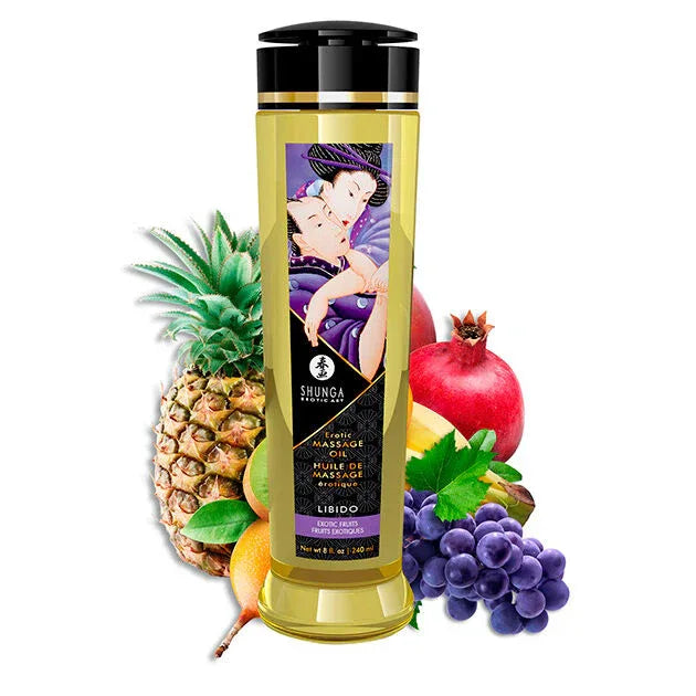 SHUNGA - EROTISCHES MASSAGEÖL LIBIDO 240 ML - Vanelion Paradise