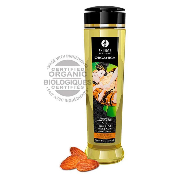 SHUNGA - BIO MANDEL MASSAGEÖL 240 ML - Vanelion Paradise
