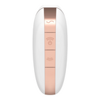 SATISFYER - LOVE TRIANGLE STIMULATOR & VIBRATOR WEISS