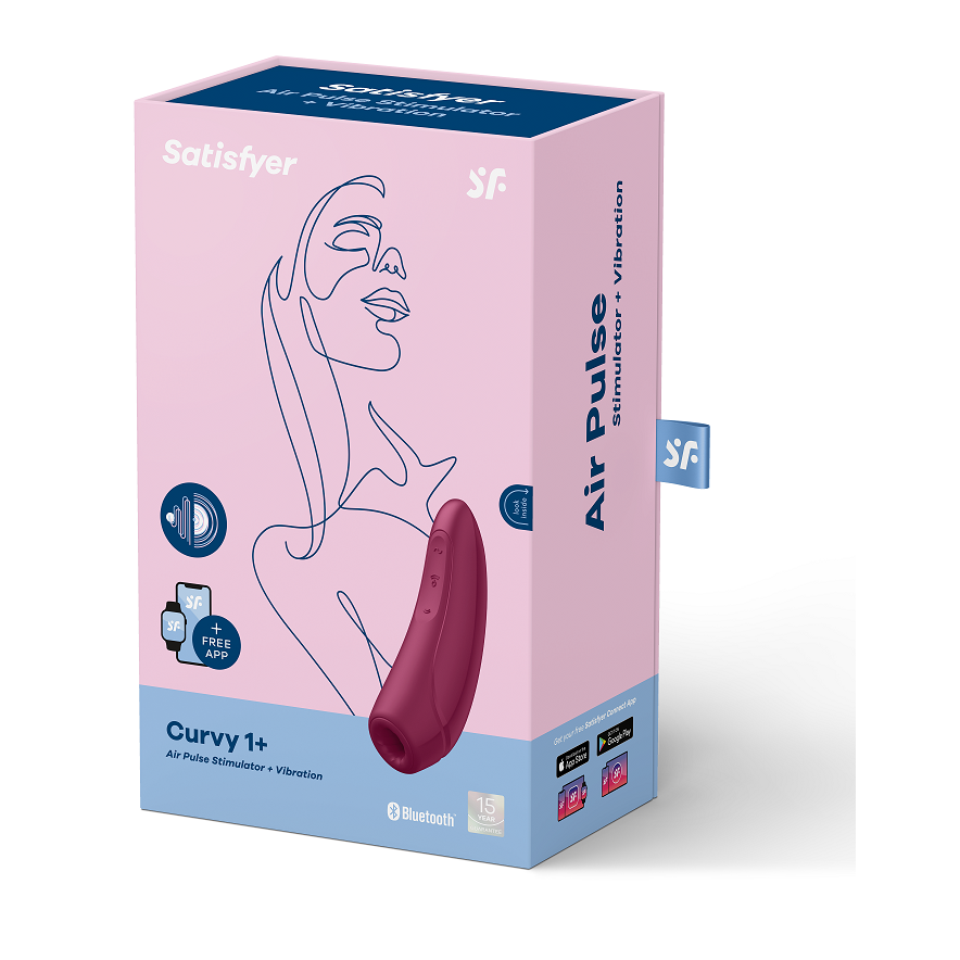 SATISFYER - CURVY 1 + ROT PINK