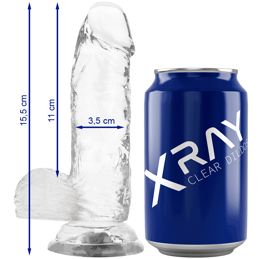 X RAY - KLARER HAHN MIT BLLEN 15.5 CM -O- 3.5 CM - Vanelion Paradise