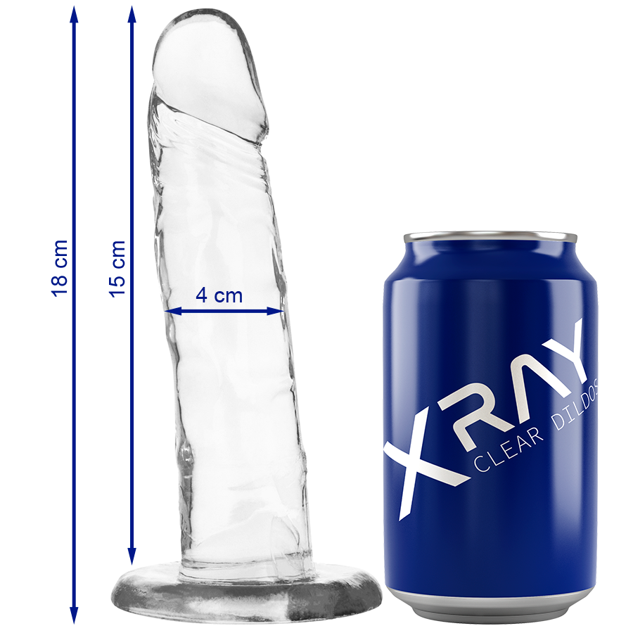 X RAY - KLARER HAHN 18 CM -O- 4 CM