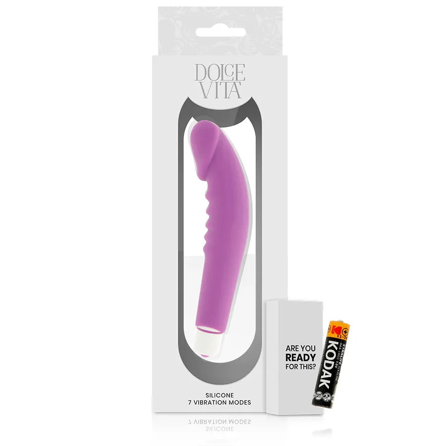 DOLCE VITA - REALISTIC PLEASURE PURPLE SILICONE - Vanelion Paradise