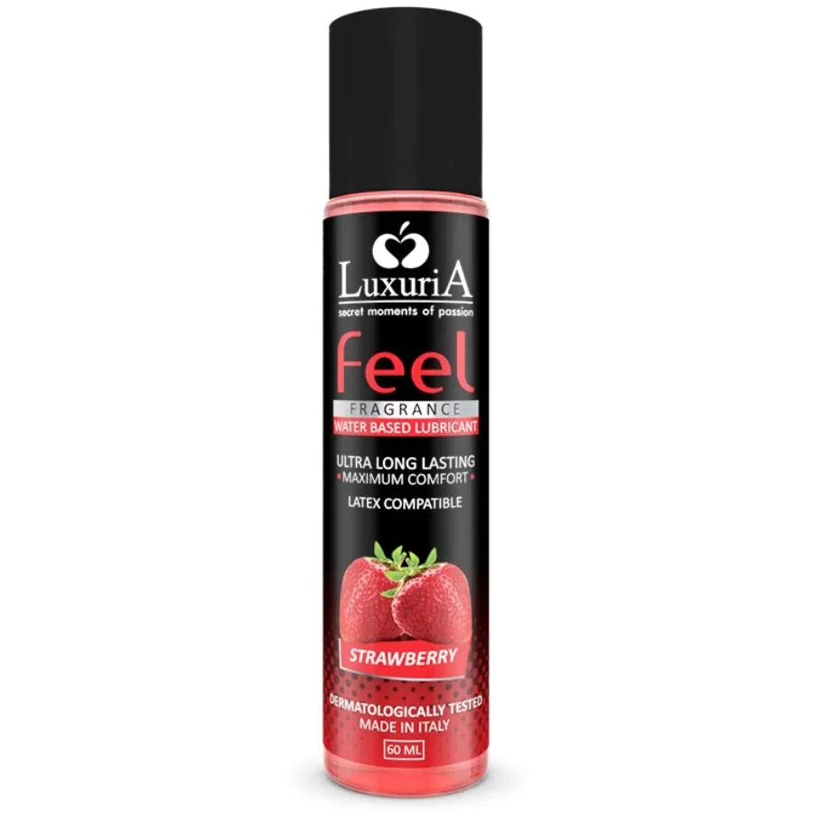 INTIMATELINE - LUXURIA FEEL SCHMIERMITTEL AUF WASSERBASIS ERDBEER 60 ML - Vanelion Paradise