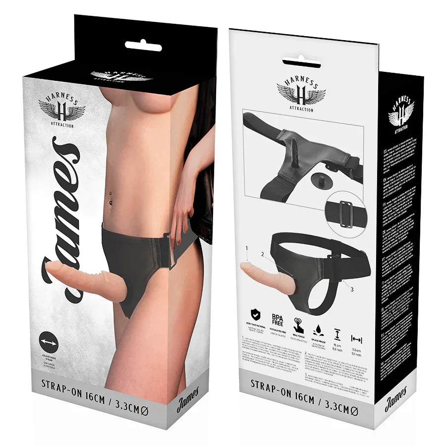 HARNESS ATTRACTION - RNES JAMES 16 CM -O- 3.3 CM - Vanelion Paradise