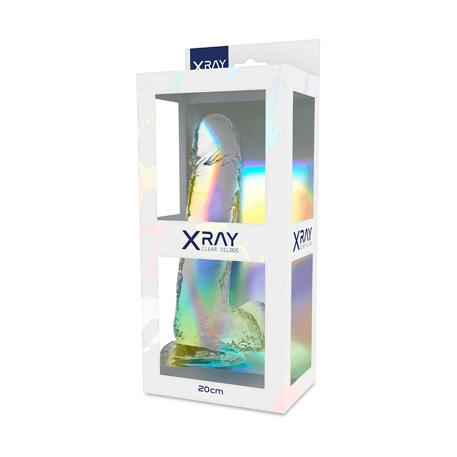 X RAY - KLARER HAHN MIT BLLEN 20 CM -O- 4.5 CM - Vanelion Paradise