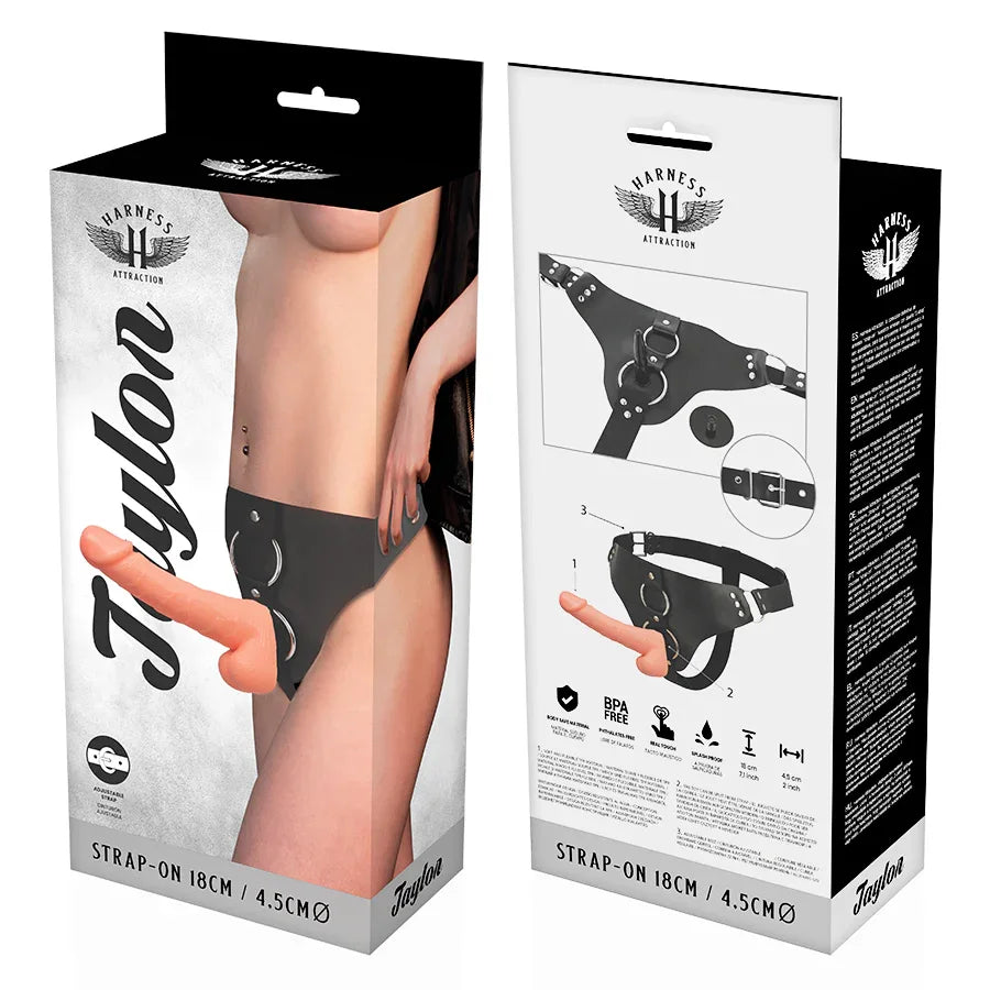 HARNESS ATTRACTION - RNES TAYLOR DELUXE 18 CM -O- 4.5 CM - Vanelion Paradise