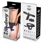 HARNESS ATTRACTION - RODNEY DOUBLE PENETRACI N VIBRATOR 18 CM -O- 3.5 CM - Vanelion Paradise