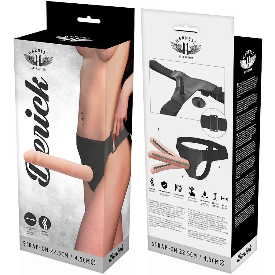 HARNESS ATTRACTION - RNES ARTIKULIERBAR 22.5 CM -O- 4.5 CM - Vanelion Paradise