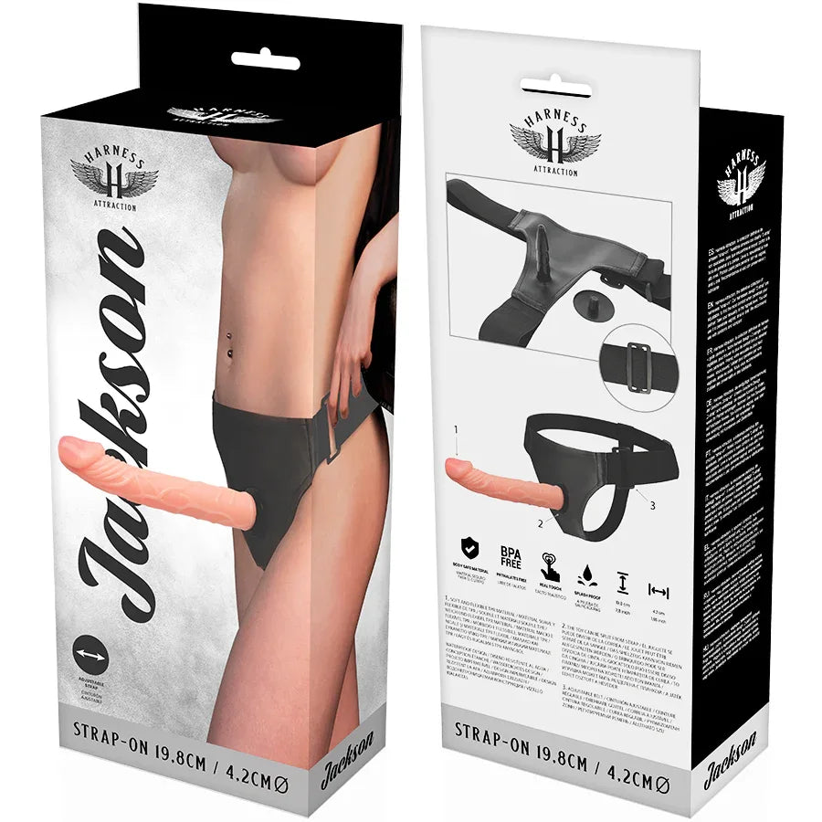 HARNESS ATTRACTION - RNES JACKSON 19.8 CM -O- 4.2 CM - Vanelion Paradise