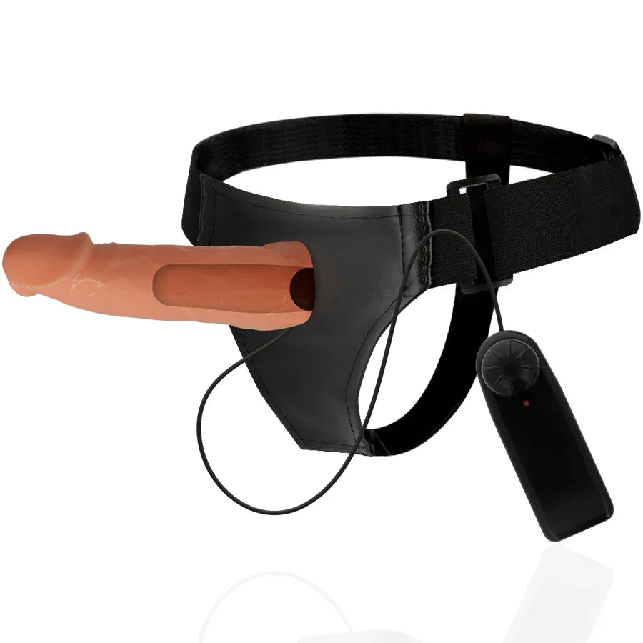 HARNESS ATTRACTION - WILLIAN HOLLOW RNES MIT VIBRATOR 17 CM -O- 4.5 CM - Vanelion Paradise