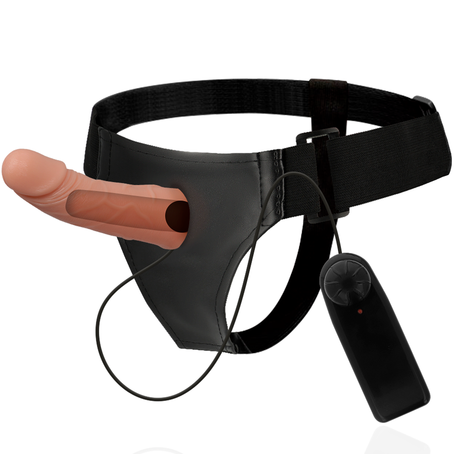 HARNESS ATTRACTION - RNES HOHLRAHMEN MIT VIBRATOR 15 CM -O- 5 CM