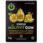 WUG GUM - MULTIVIT VITAMIN C, H, D, BETA-CAROTENE, LYCOPENE AND GREEN TEA 10 UNITS - Vanelion Paradise