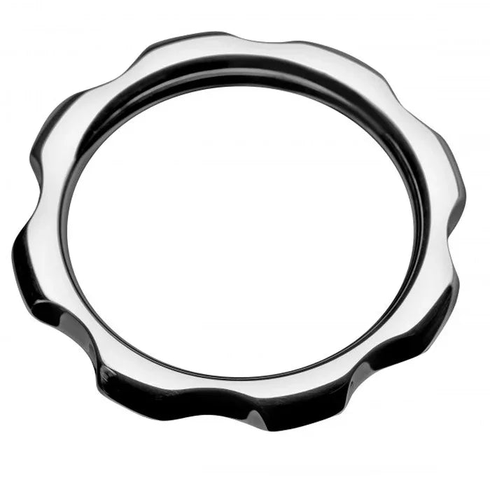 METAL HARD - DREHMOMENTRING AUS METALL FÜR PENIS UND HODEN 45 MM - Vanelion Paradise