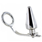 METAL HARD - STAHLRING MIT ANALPLUG, 45X50 MM - Vanelion Paradise