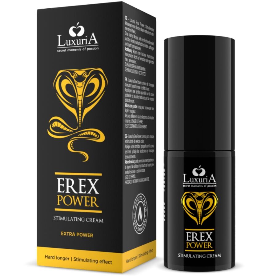 INTIMATELINE LUXURIA - EREX POWER HARD LNGERE PENISCREME 30 ML