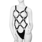 LEATHER BODY - DAMEN MIT MUTIGEM STYLING AUS LEDER - Vanelion Paradise