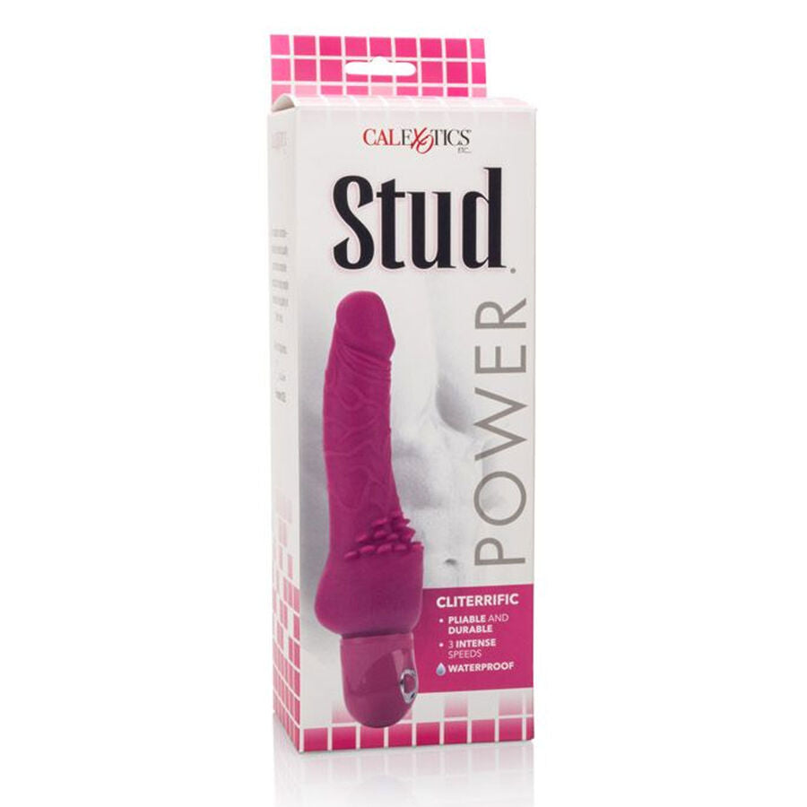 CALEXOTICS - POWER STUD CLITERRIFIC ROSA VIBRATOR