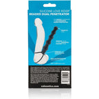 CALEXOTICS - BEADED DUAL PENETRATOR SCHWARZ - Vanelion Paradise