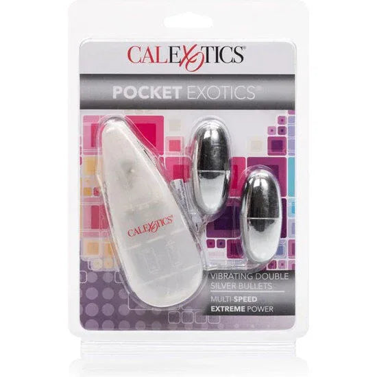 CALEXOTICS - VIBRIERENDE KUGELN SILBER DUO - Vanelion Paradise