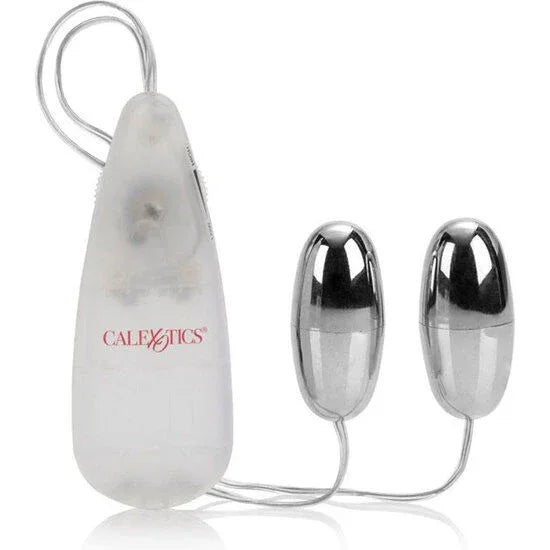 CALEXOTICS - VIBRIERENDE KUGELN SILBER DUO - Vanelion Paradise