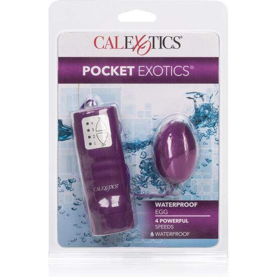 CALIFORNIA EXOTICS - POCKET EXOTICS WASSERDICHTES EI LILA 4V - Vanelion Paradise