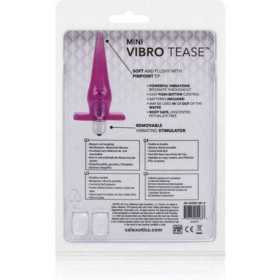 CALEXOTICS - MINI VIBRO TEASE ROSA - Vanelion Paradise