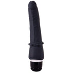 SEVEN CREATIONS - SCHWARZER WIEDERAUFLADBARER VIBRATOR 7V 20 CM - Vanelion Paradise
