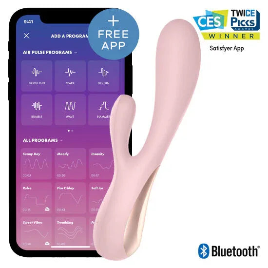 SATISFYER - MONO FLEX MIT APP - Vanelion Paradise