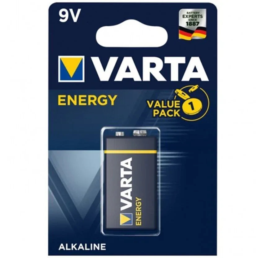 VARTA - ENERGY BATTERY 9V LR61 1 EINHEIT - Vanelion Paradise