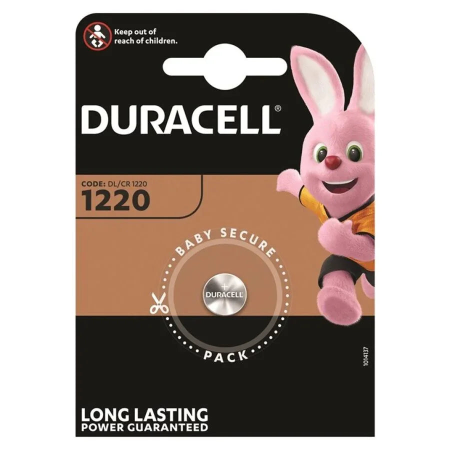 DURACELL - BATTERIE BOTON LITIO CR1220 3V 1EINHEIT - Vanelion Paradise