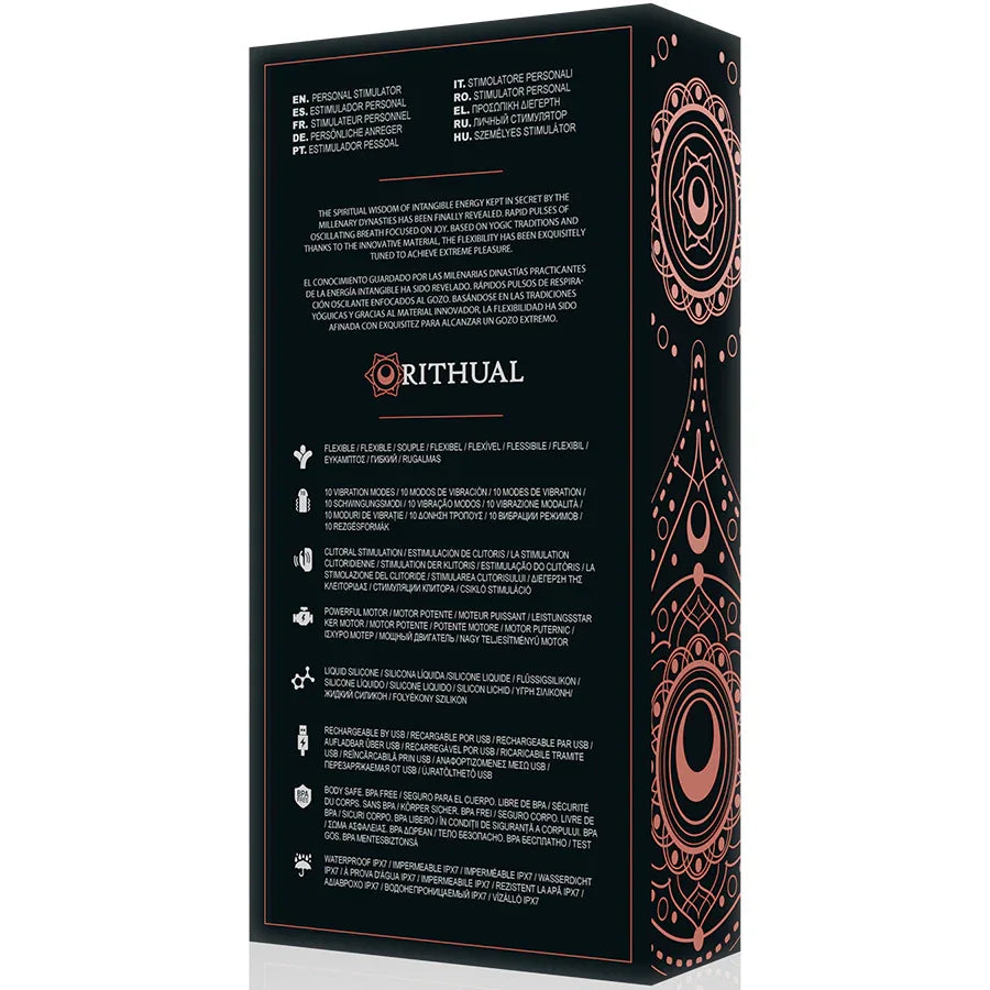 RITHUAL - ANUSARA DUAL WIEDERAUFLADBARER MOTOR 2.0 ORCHIDEE - Vanelion Paradise