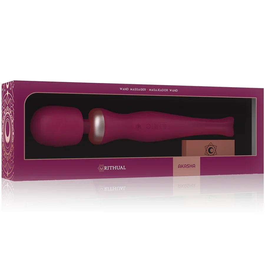 RITHUAL - LEISTUNGSSTARKER WIEDERAUFLADBARER AKASHA - WAND 2.0 ORCHIDEE - Vanelion Paradise