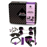 SECRETPLAY - BDSM SET 8PCS PURBLE / BLACK. - Vanelion Paradise