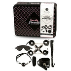 SECRETPLAY - BDSM SET 8 PCS SCHWARZ - Vanelion Paradise