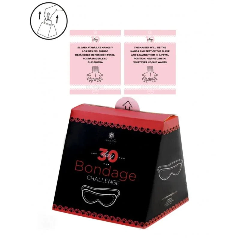 SECRETPLAY - CHALLENGE 30 TAGE BONDAGE (ES/EN) - Vanelion Paradise