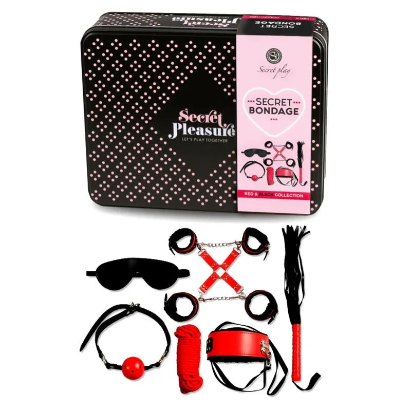 SECRETPLAY - BDSM SET 6 PCS STUCKE COLLECTION - Vanelion Paradise