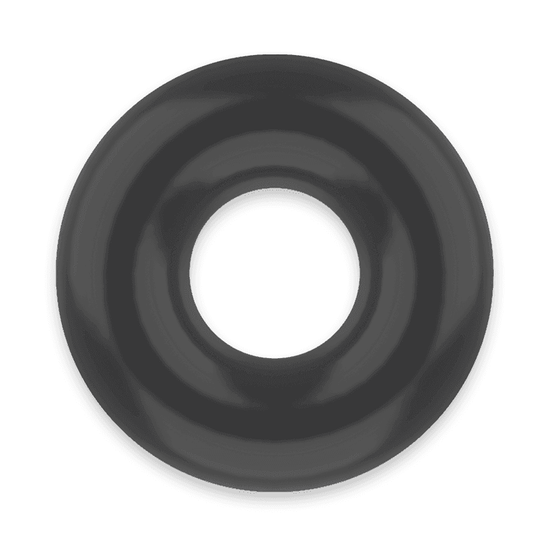 POWERING - SUPER FLEXIBLER UND WIDERSTANDSFÄHIGER PENISRING 4,5 CM SCHWARZ - Vanelion Paradise