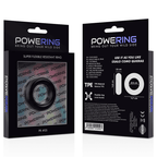 POWERING - SUPER FLEXIBLER UND WIDERSTANDSFÄHIGER PENISRING 4,8 CM PR05 SCHWARZ - Vanelion Paradise