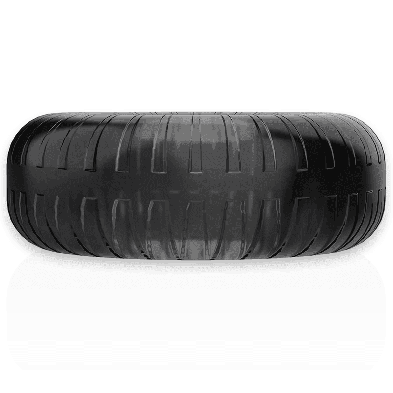 POWERING - SUPER FLEXIBLER UND WIDERSTANDSFÄHIGER PENISRING 4,5 CM PR07 SCHWARZ - Vanelion Paradise