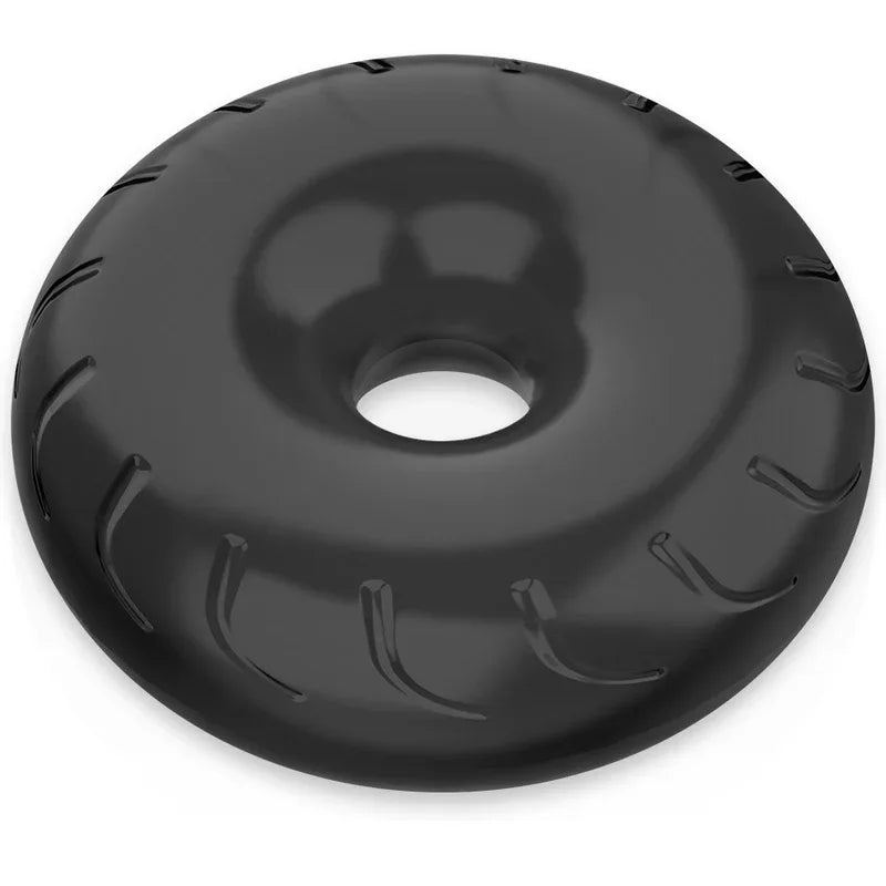 POWERING - SUPER FLEXIBLER UND WIDERSTANDSFÄHIGER PENISRING 5CM PR08 SCHWARZ - Vanelion Paradise