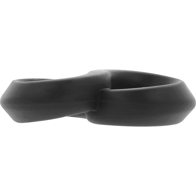 POWERING - SUPER FLEXIBLER UND WIDERSTANDSFÄHIGER PENIS- UND HODENRING PR12 SCHWARZ - Vanelion Paradise