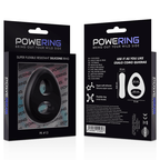 POWERING - SUPER FLEXIBLER UND WIDERSTANDSFÄHIGER PENIS- UND HODENRING PR13 SCHWARZ - Vanelion Paradise