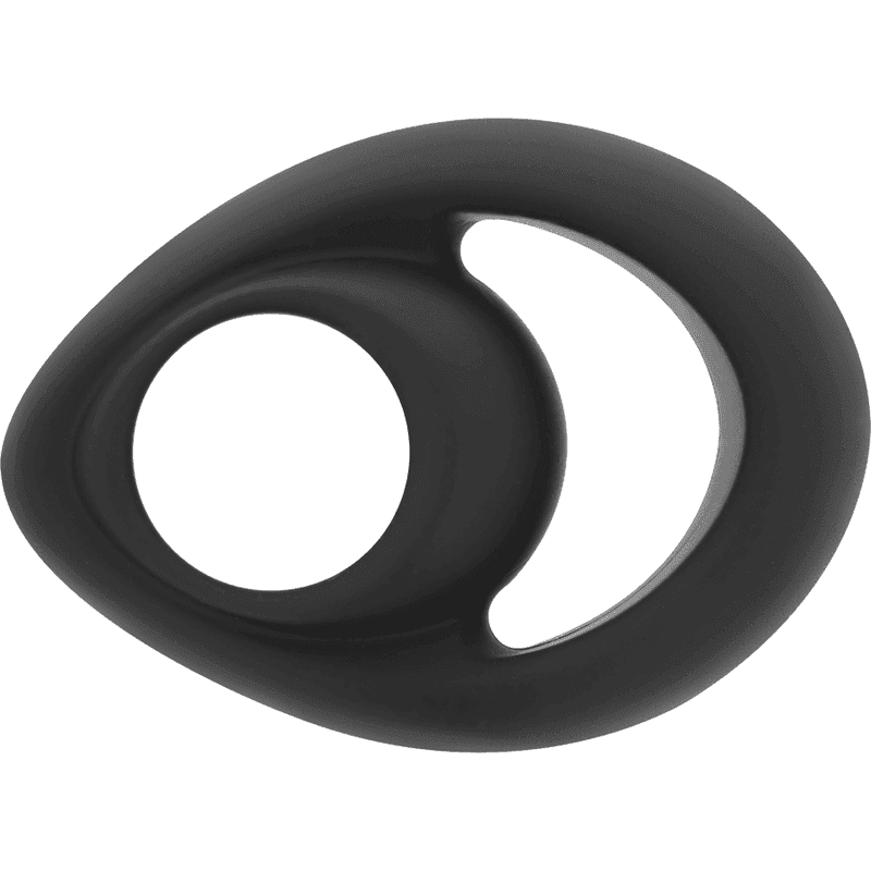 POWERING - SUPER FLEXIBLER UND WIDERSTANDSFÄHIGER PENIS- UND HODENRING PR14 SCHWARZ - Vanelion Paradise