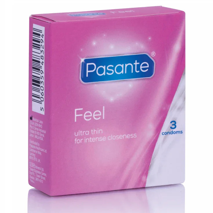 PASANTE - KONDOME SENSITIVE ULTRA DÜNN 3 EINHEITEN - Vanelion Paradise