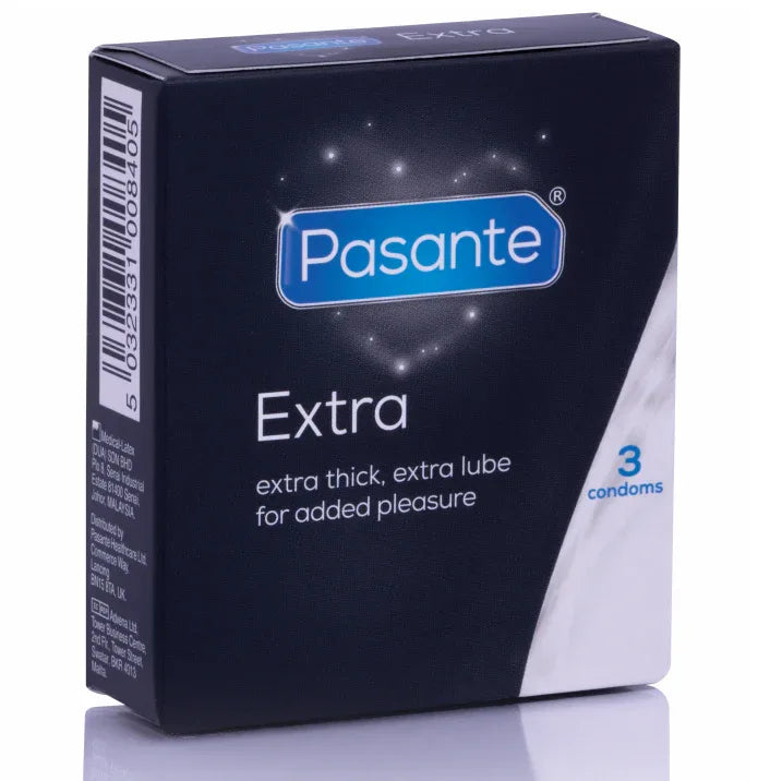 PASANTE - EXTRA-KONDOM EXTRA DICK 3 EINHEITEN - Vanelion Paradise