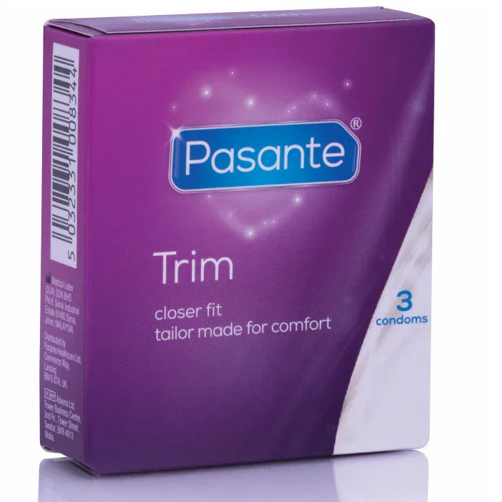 PASANTE - THIN TRIM MS DÜNNES KONDOM 3 EINHEITEN - Vanelion Paradise
