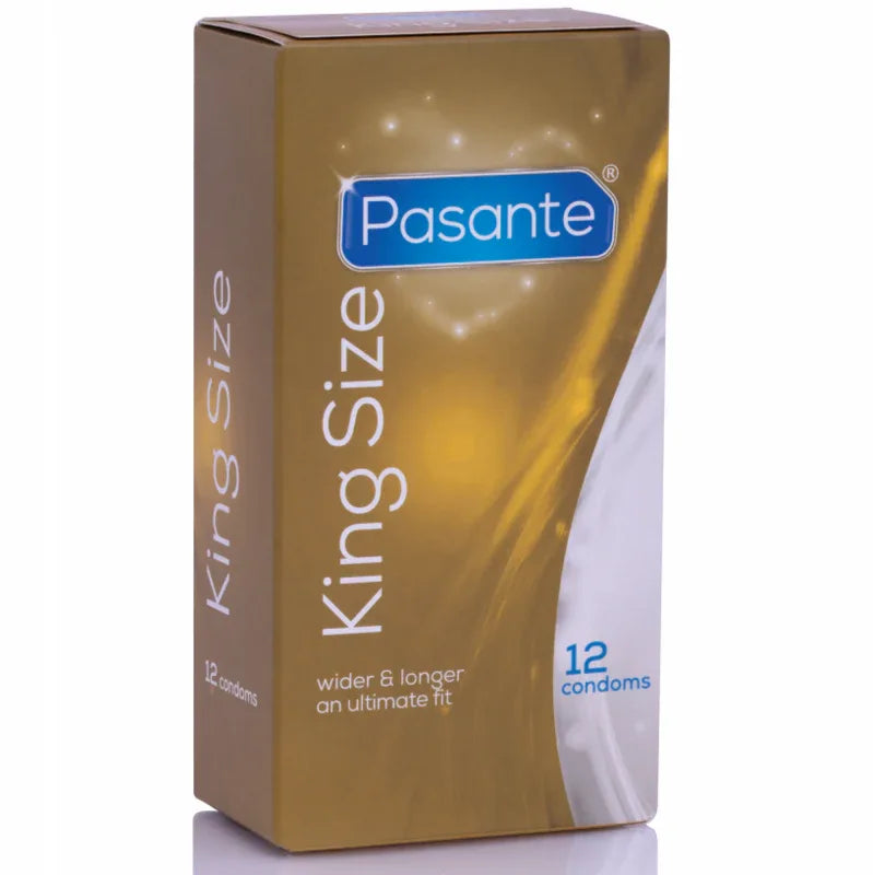 PASANTE - KONDOME KING MS LANG UND BREITE 12 EINHEITEN - Vanelion Paradise