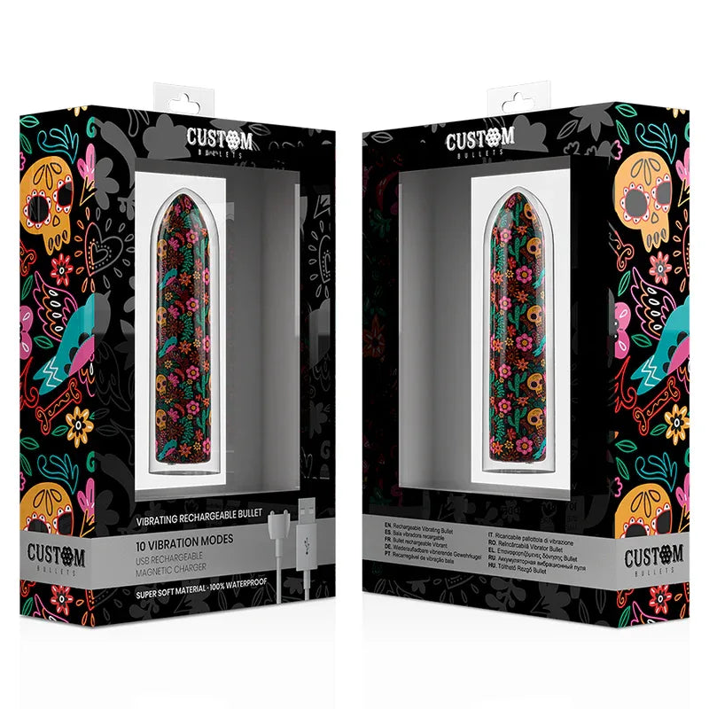 Custom Bullets Floral Bullet – 10 Modi, bunt & wiederaufladbar - Vanelion Paradise