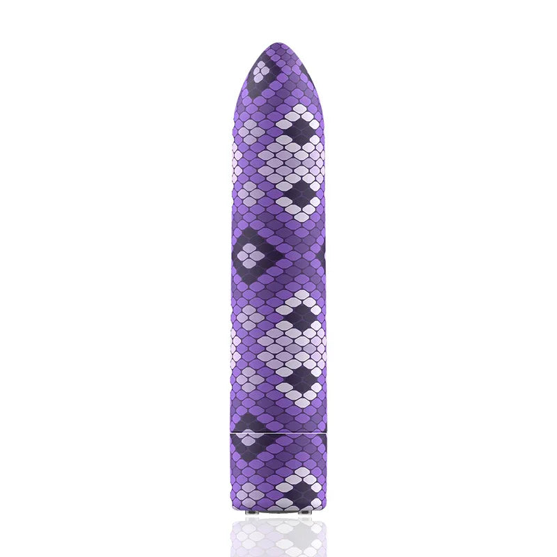 Custom Bullets Snake Purple Bullet – 10V Mini-Vibrator, wiederaufladbar - Vanelion Paradise